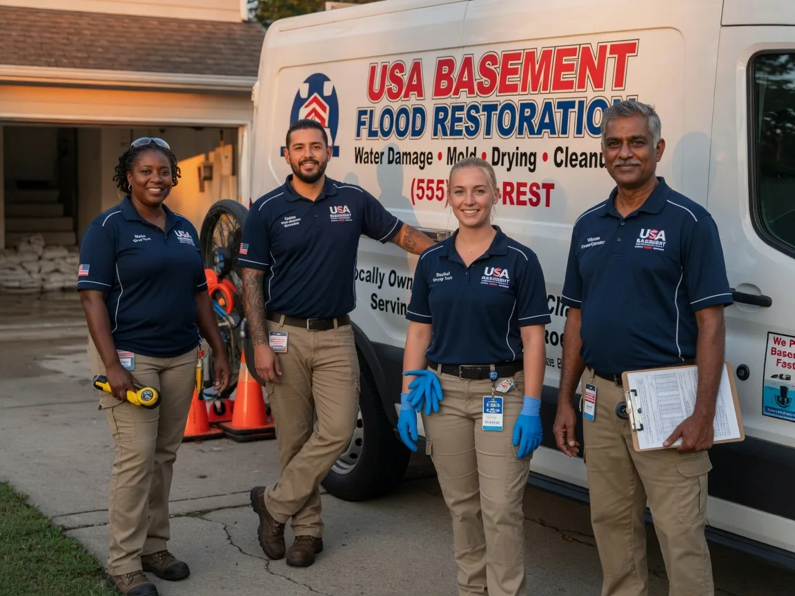 Basement Flood Cleanup company in Rogers, ND